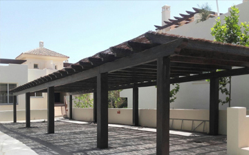 Pérgolas prefabricadas